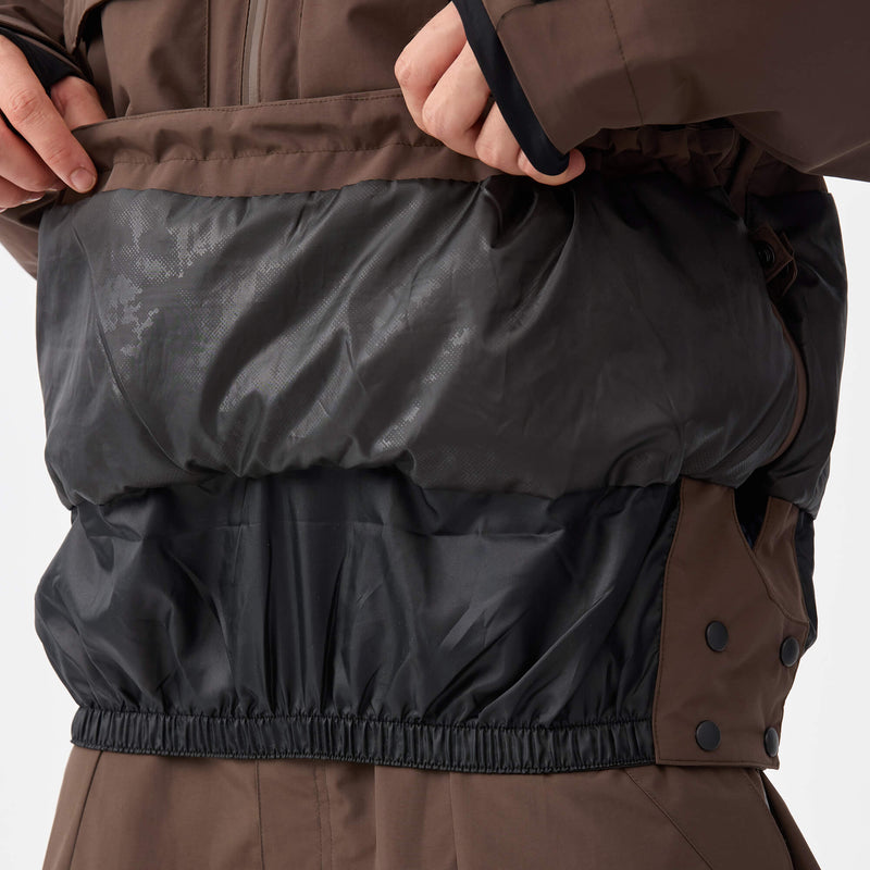 Integrated Powder Skirt