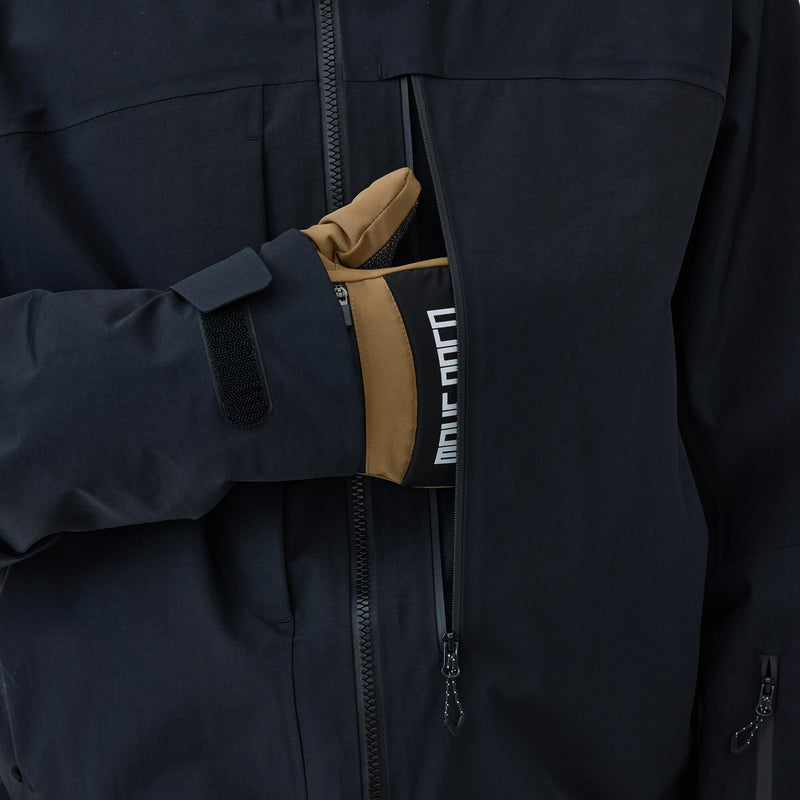 Zippered Chest Pocket