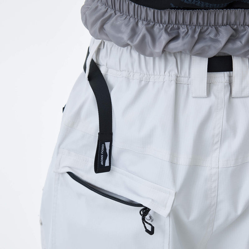 Zippered Back Pockets