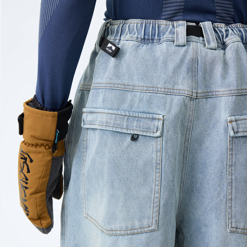 Zippered Back Pockets