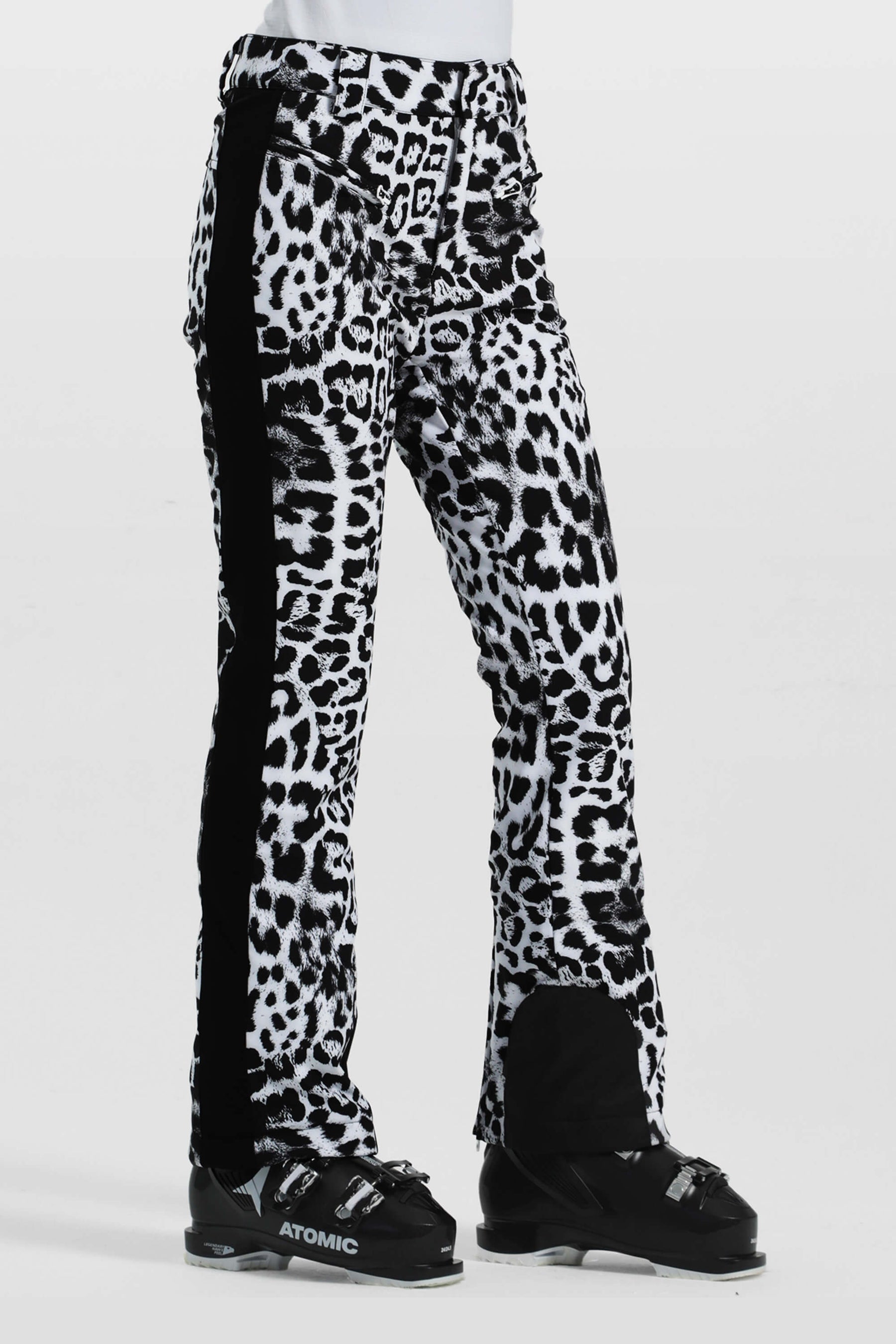 High Stretch High Waist Skinny Body Slimming Snow White Pencil Pants main image 1