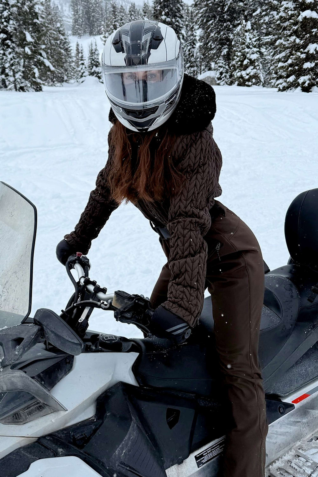 Combinaison De Ski Une Pièce Pour Femmes - Épaisse Et Chaude Polaire - Combinaison Neige Extérieur
