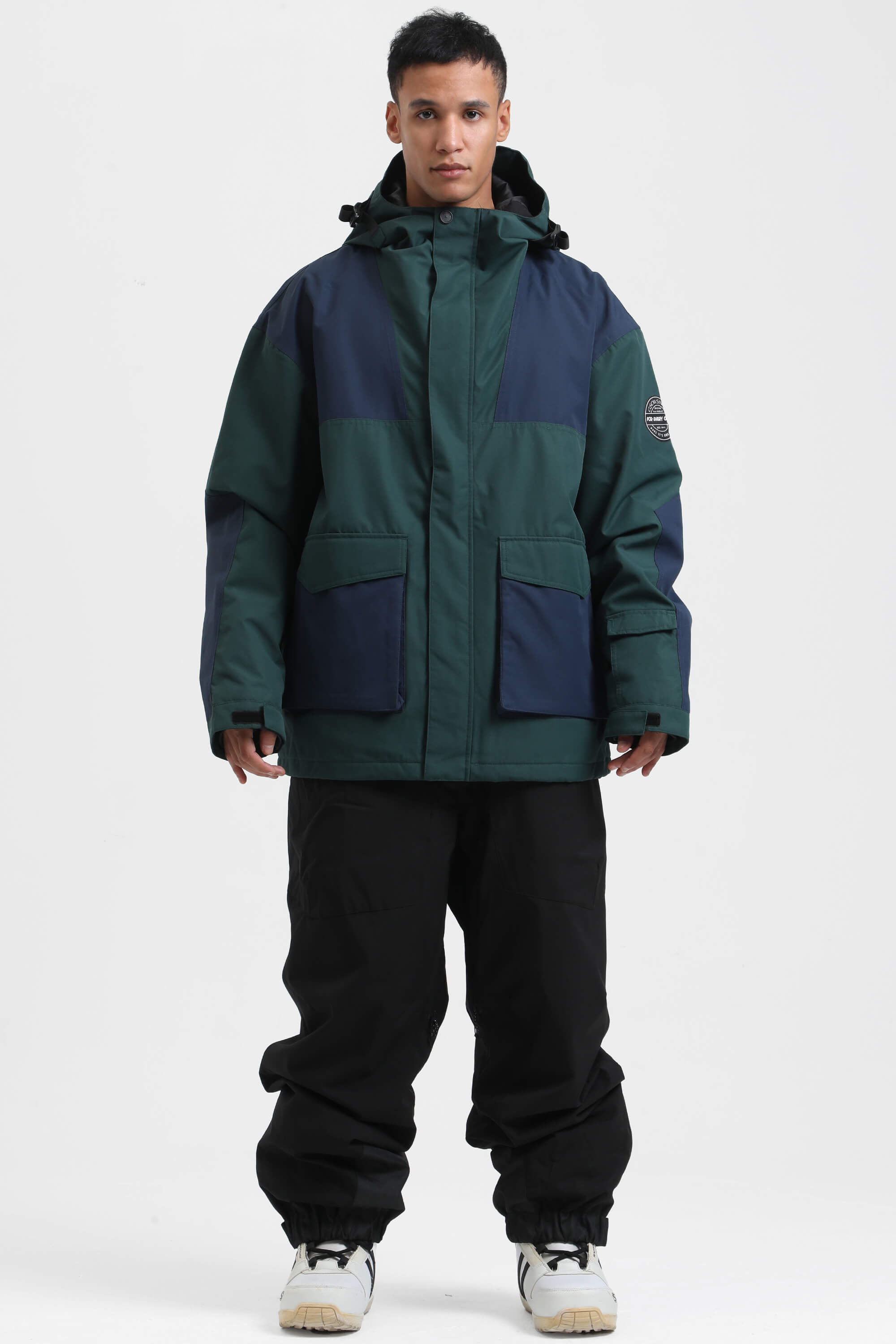 Men's Rust & Navy Abrasion Resistant Waterproof Insulated