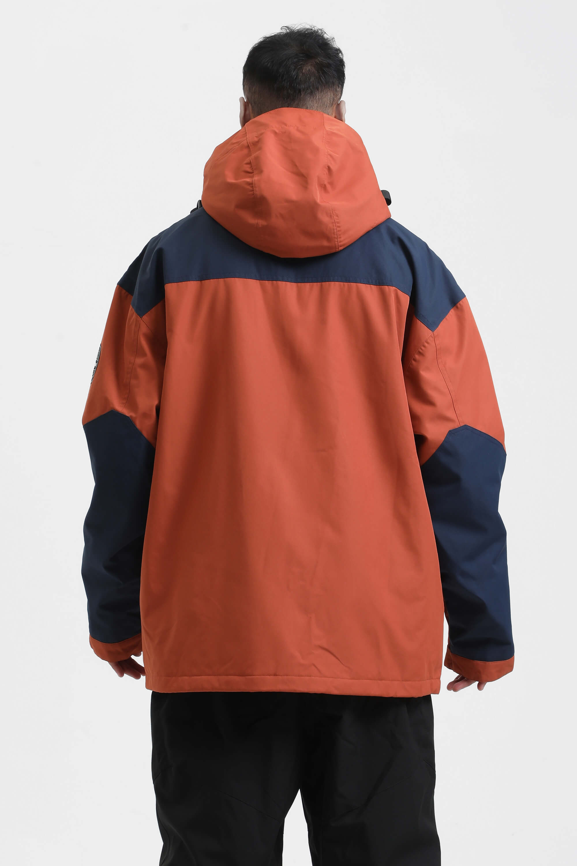 Men's Navy & Fuchsia Abrasion Resistant Waterproof Insulated