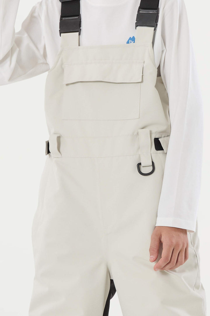 Lila Batik-Schneelatzhose für Jungen, reflektierend, strapazierfähig