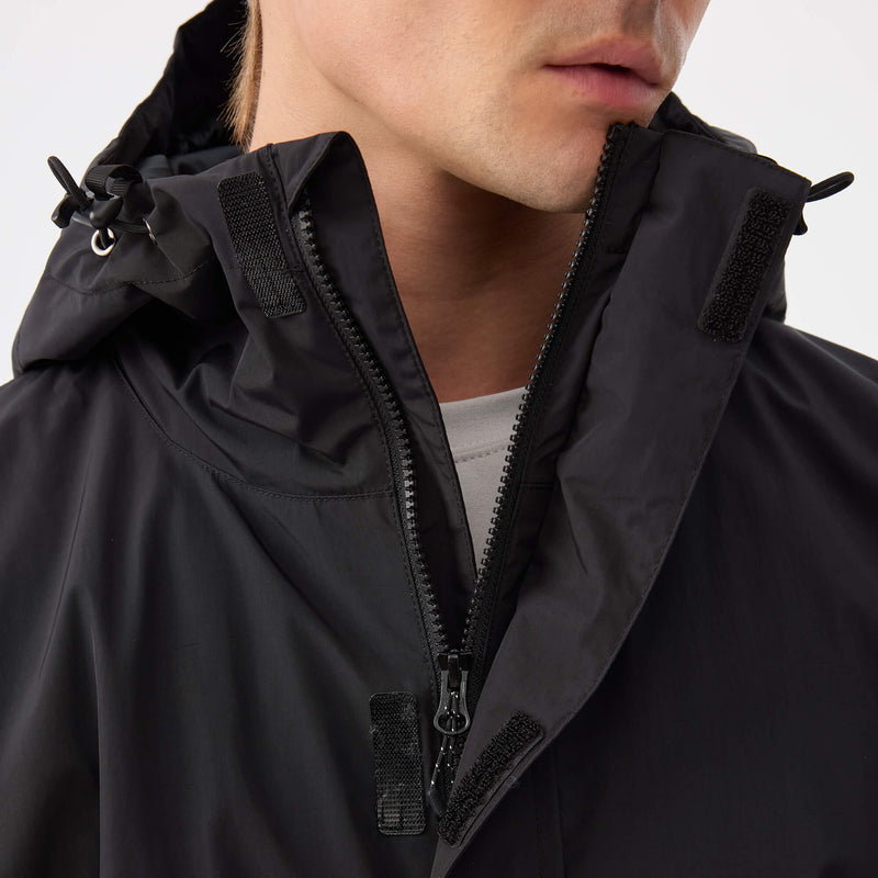 Fleece-Lined High Collar