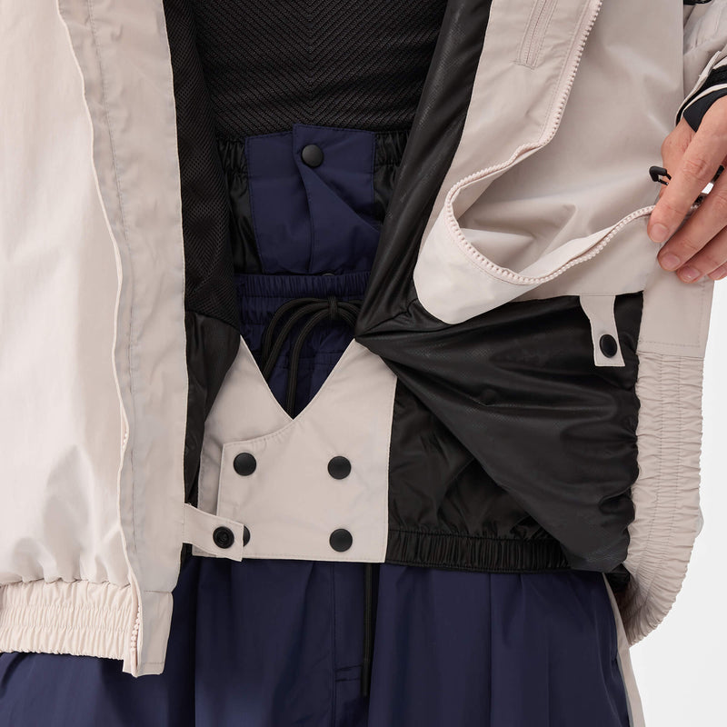 Integrated Powder Skirt