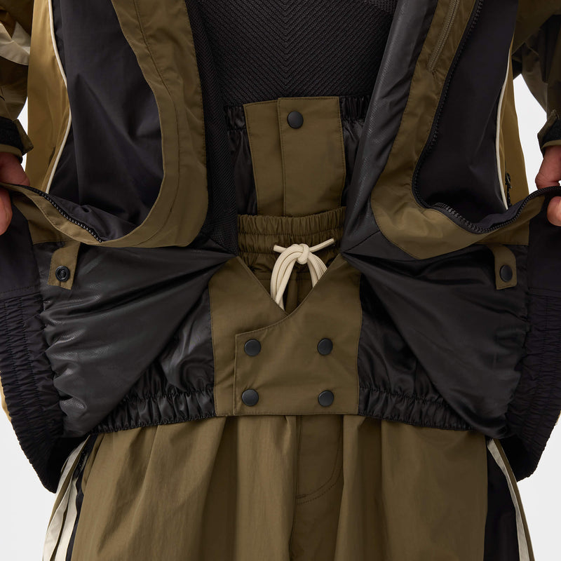 Integrated Powder Skirt