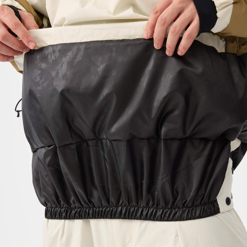 Integrated Powder Skirt