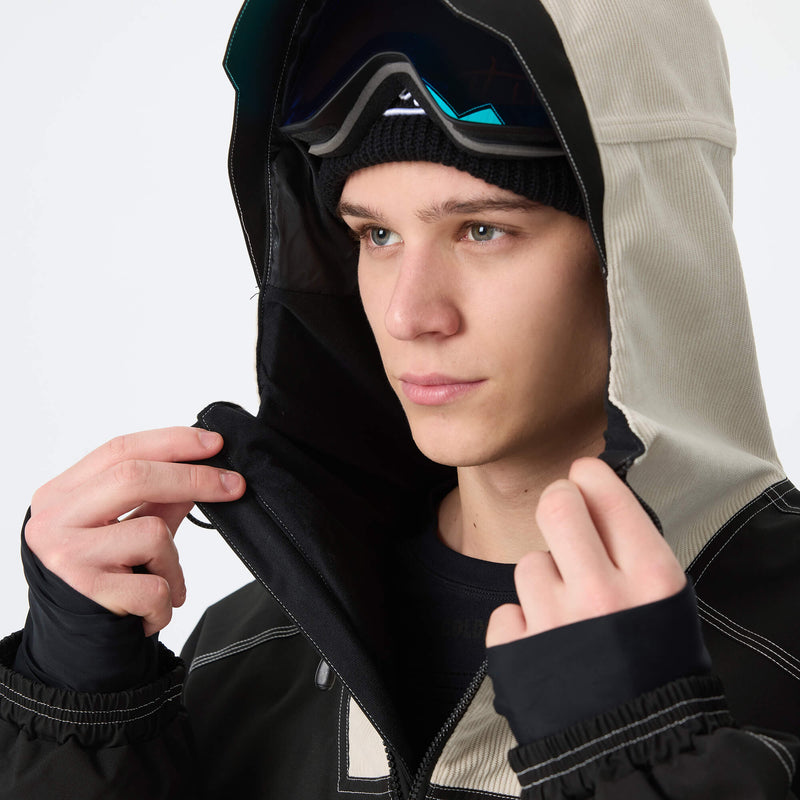 Fleece-Lined High Collar