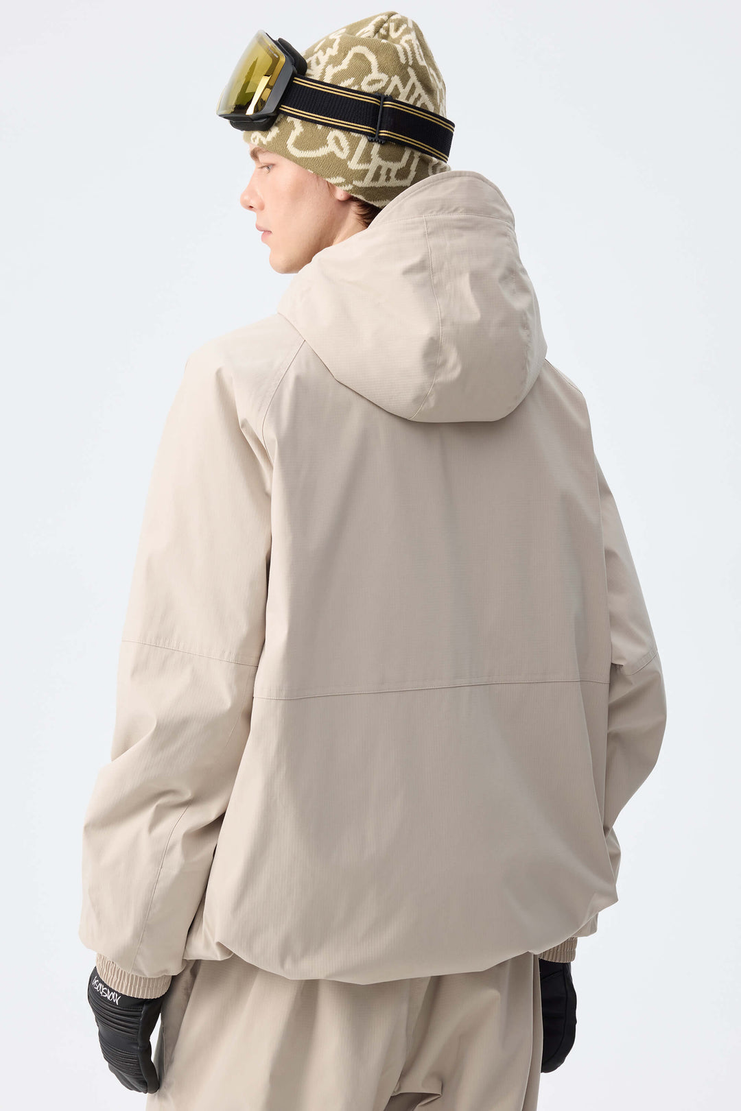 Men's Slate Blue Recycled Minimalist Insulated Snow Jacket