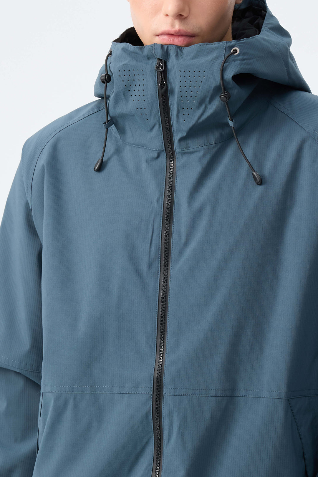 Men's Slate Blue Recycled Minimalist Insulated Snow Jacket