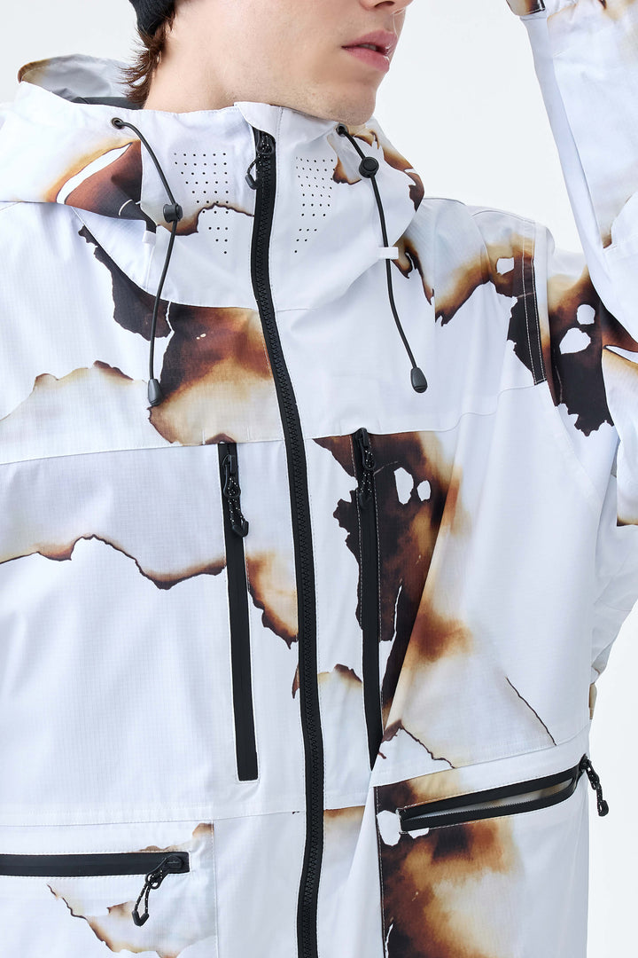 Men's Burnt Edge Eco Utility Insulated Snow Jacket