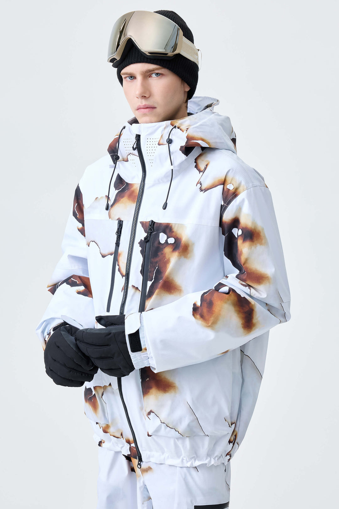 Men's Burnt Edge Eco Utility Insulated Snow Jacket