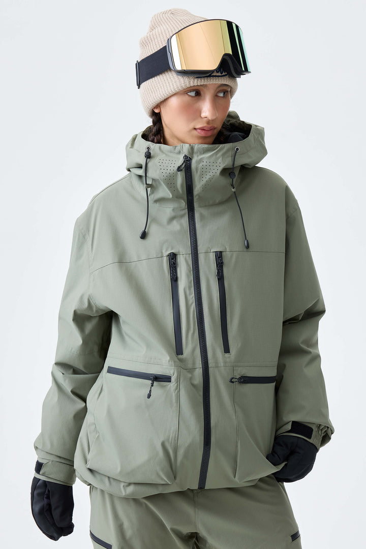 Women's Burnt Edge Eco Utility Insulated Snow Jacket