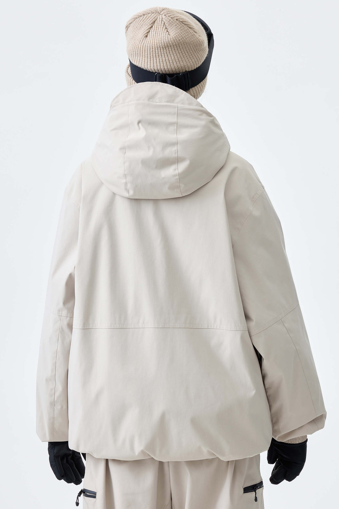 Women's Oat Milk Eco Utility Insulated Snow Jacket