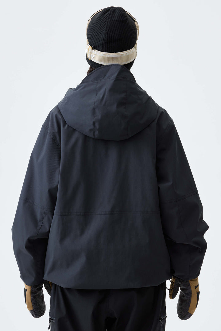 Women's Black Eco Utility Insulated Snow Jacket