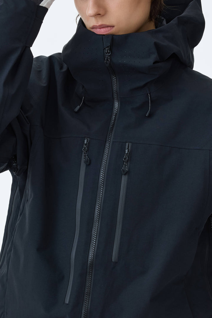Women's Black Alpine Shield 3L Utility Insulated Ski Jacket