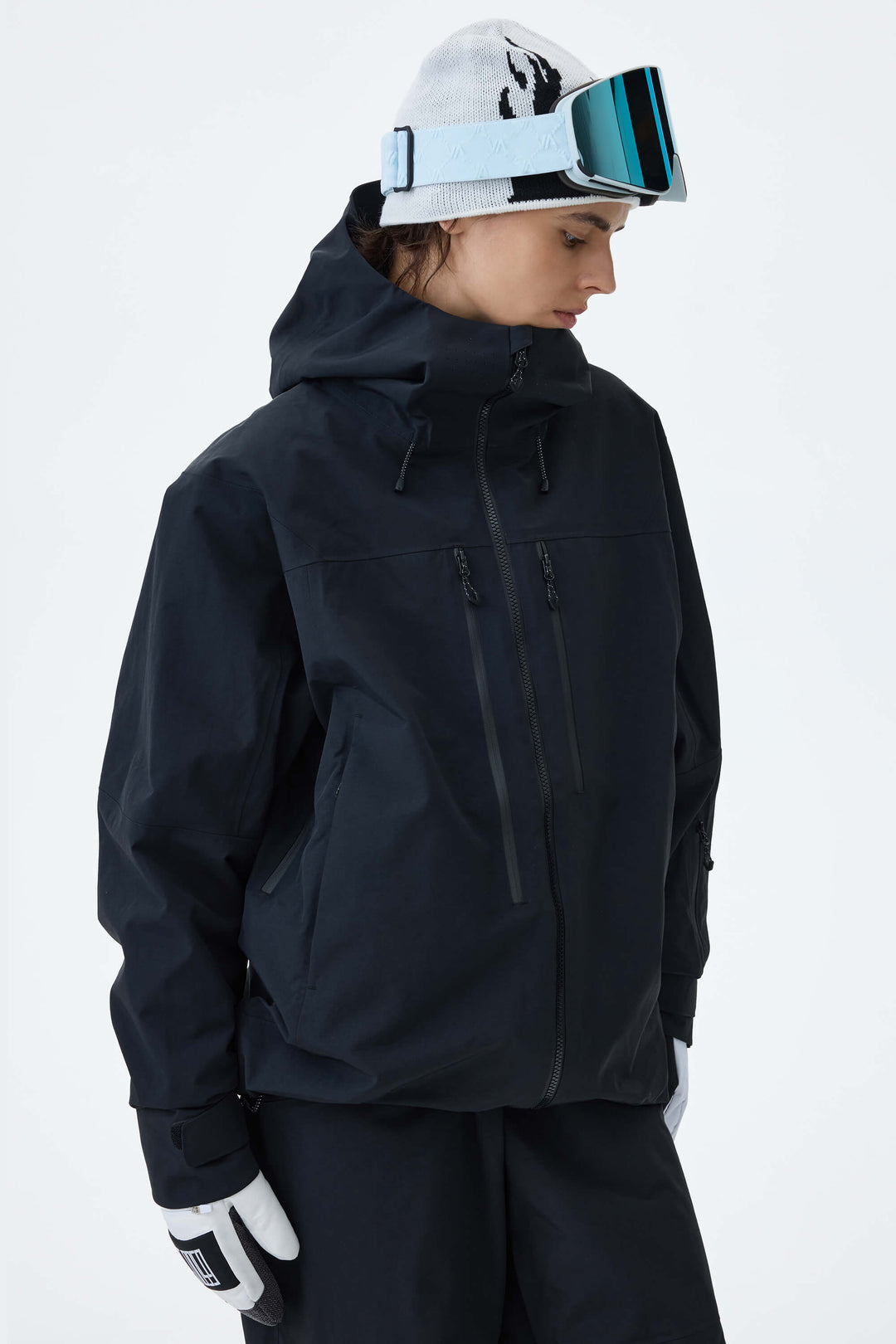 Women's Off White Alpine Shield 3L Utility Insulated Ski Jacket