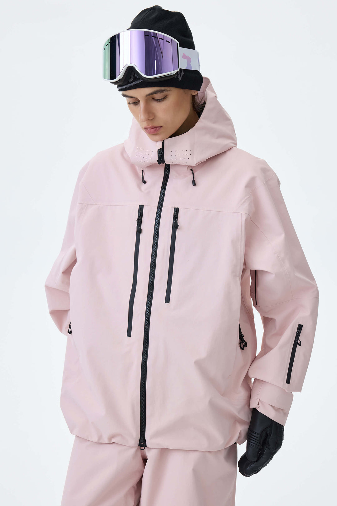 Women's Pink Alpine Shield 3L Utility Insulated Ski Jacket