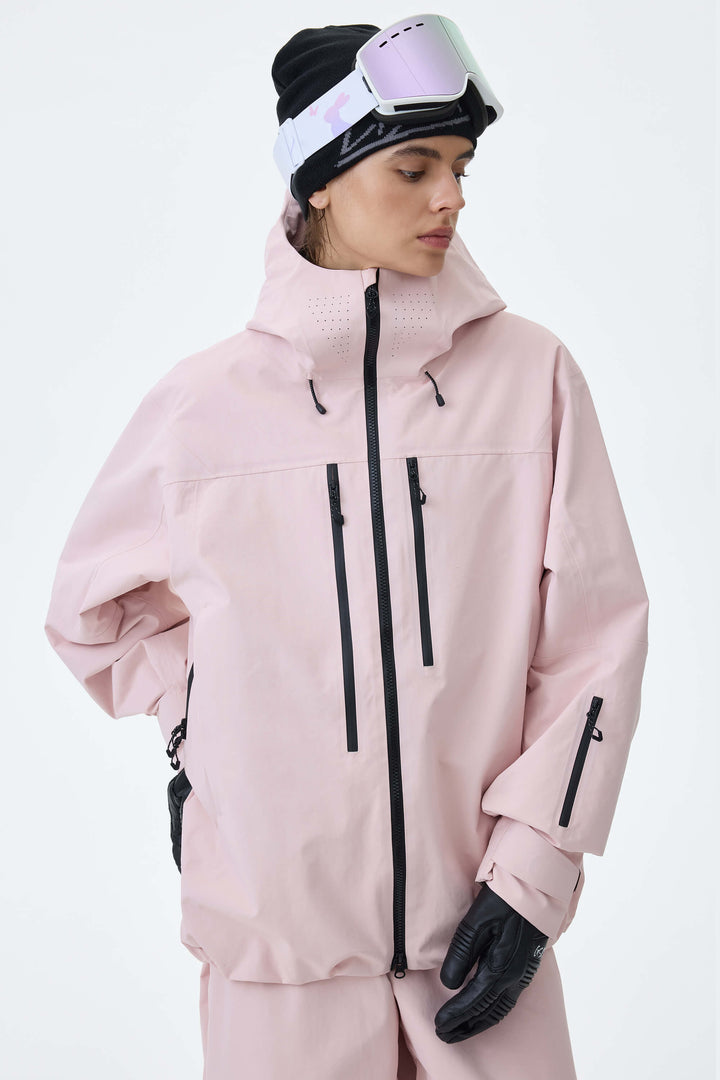 Women's Pink Alpine Shield 3L Utility Insulated Ski Jacket