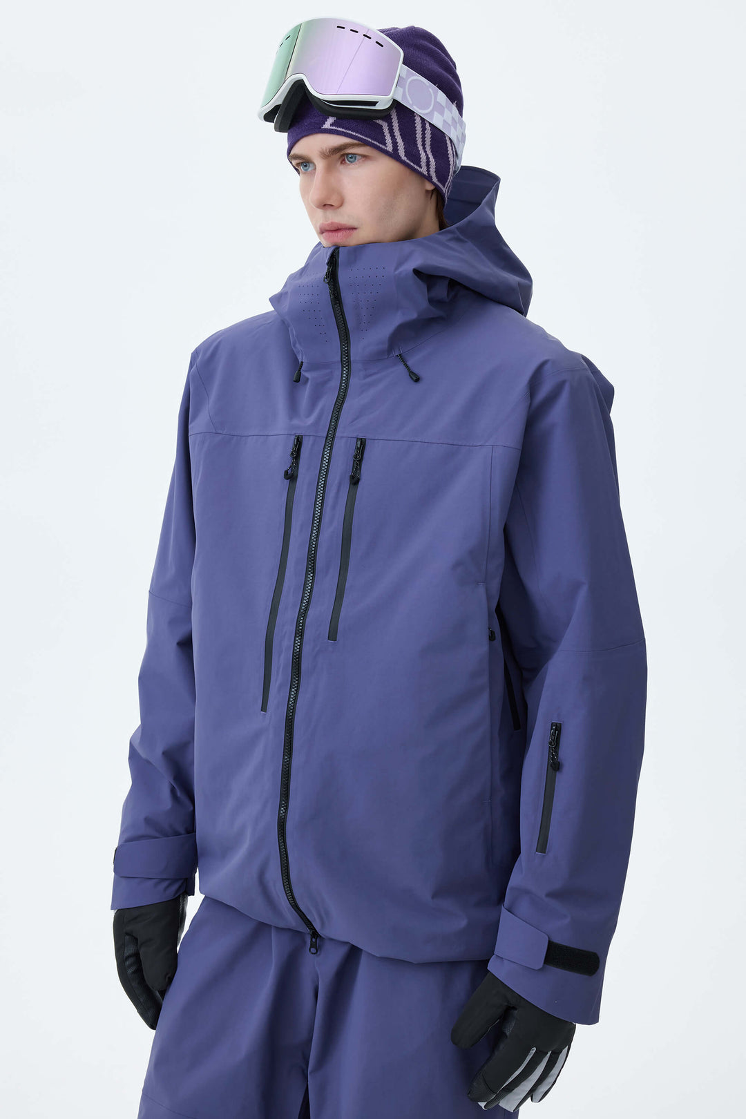 Men's Violet Alpine Shield 3L Utility Insulated Ski Jacket