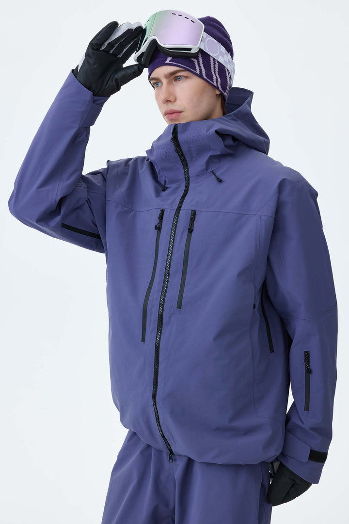 Men's Violet Alpine Shield 3L Utility Insulated Ski Jacket