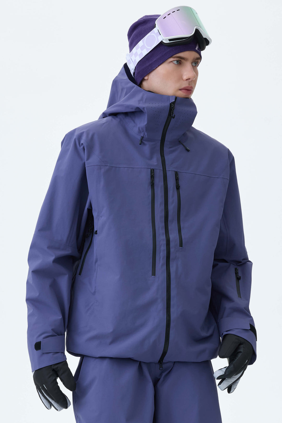 Men's Violet Alpine Shield 3L Utility Insulated Ski Jacket