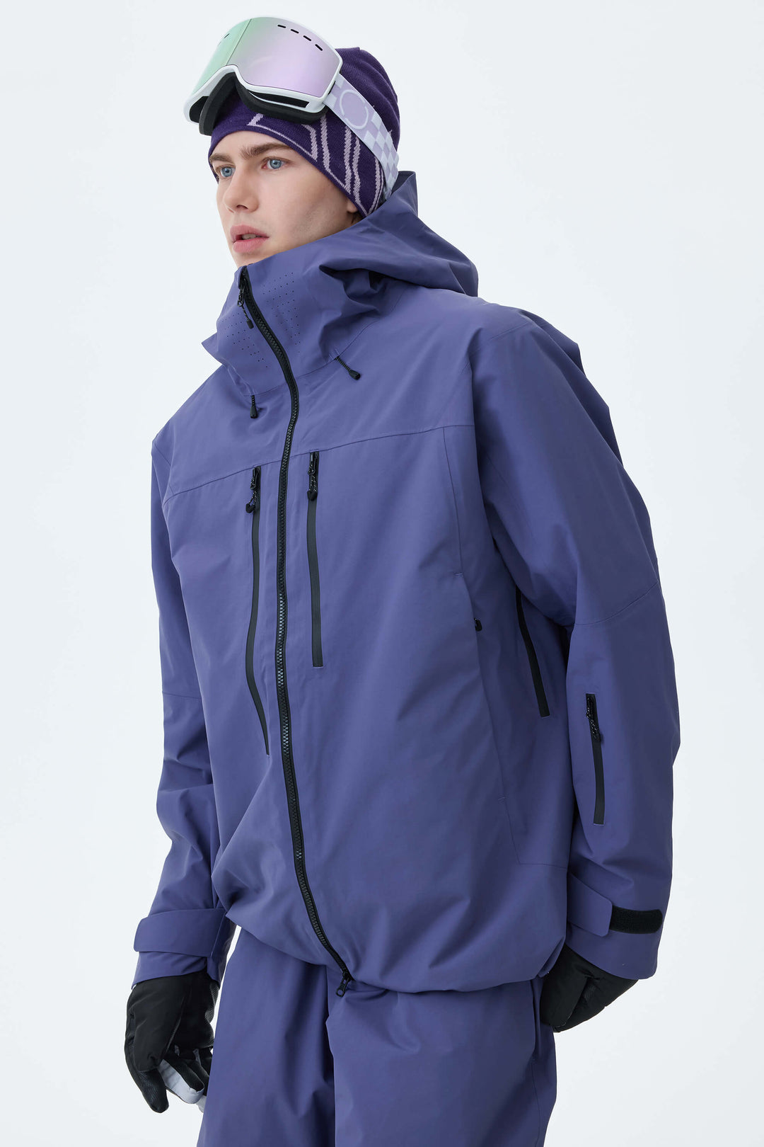 Men's Violet Alpine Shield 3L Utility Insulated Ski Jacket