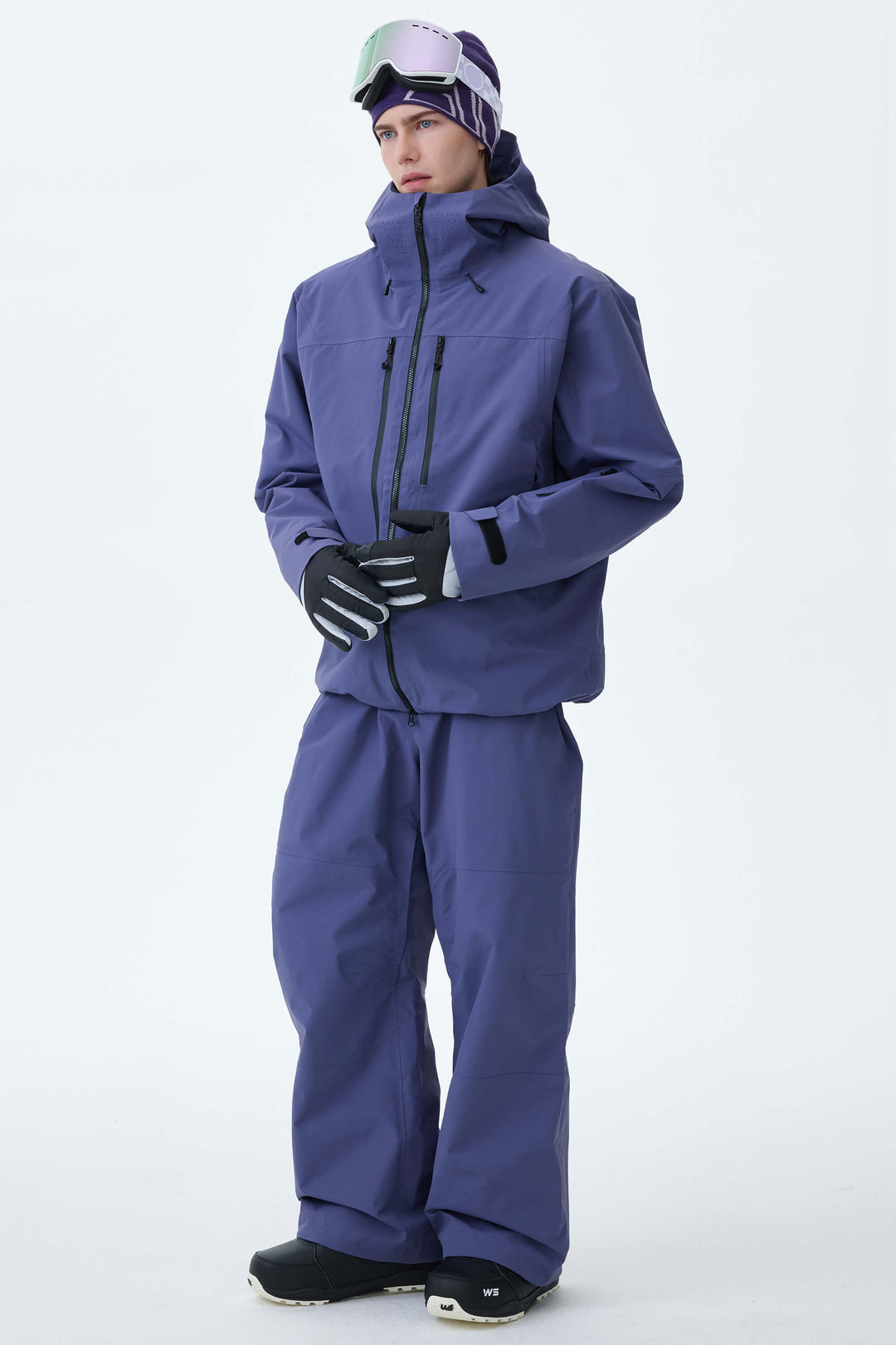 Men's Violet Alpine Shield 3L Utility Insulated Ski Jacket