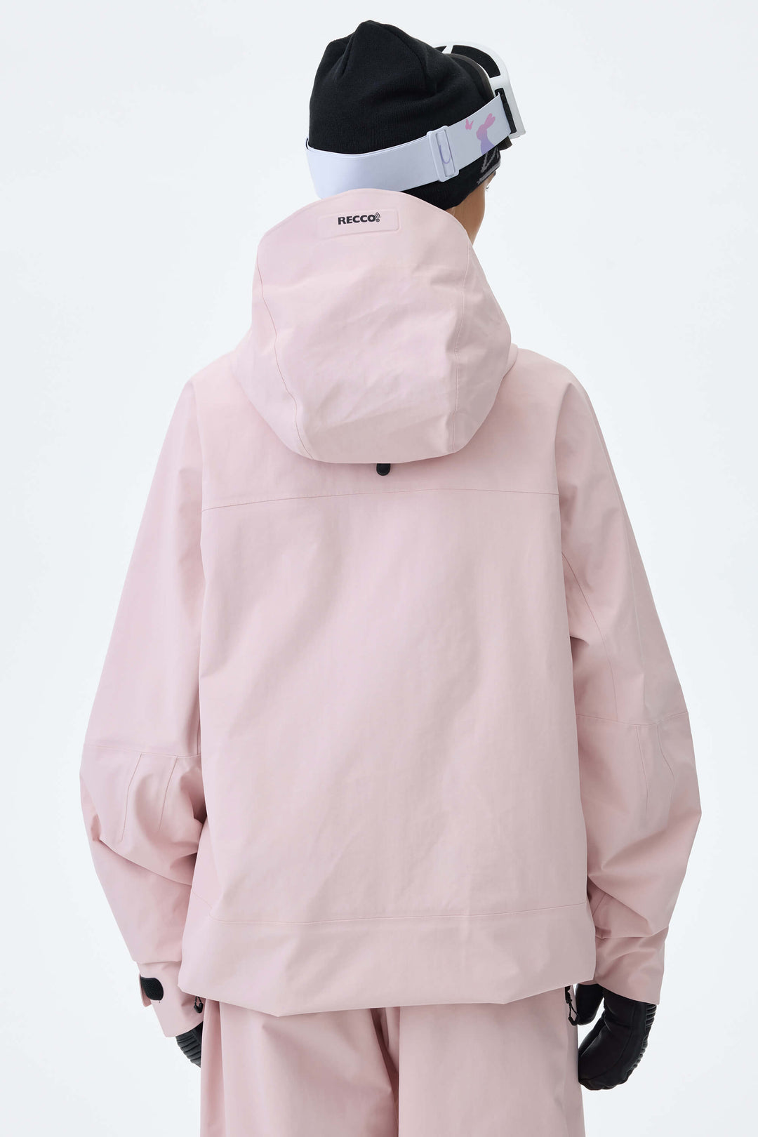 Women's Pink Alpine Shield 3L Asymmetric Insulated Ski Jacket