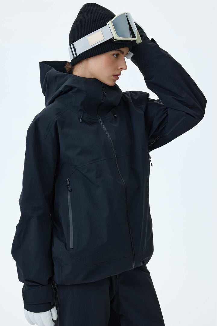 Women's Black Alpine Shield 3L Essential Insulated Ski Jacket