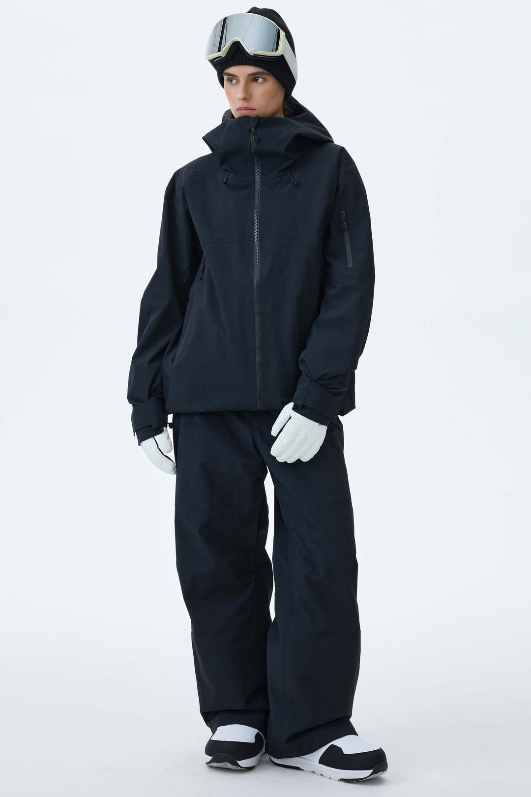 Women's Black Alpine Shield 3L Essential Insulated Ski Jacket