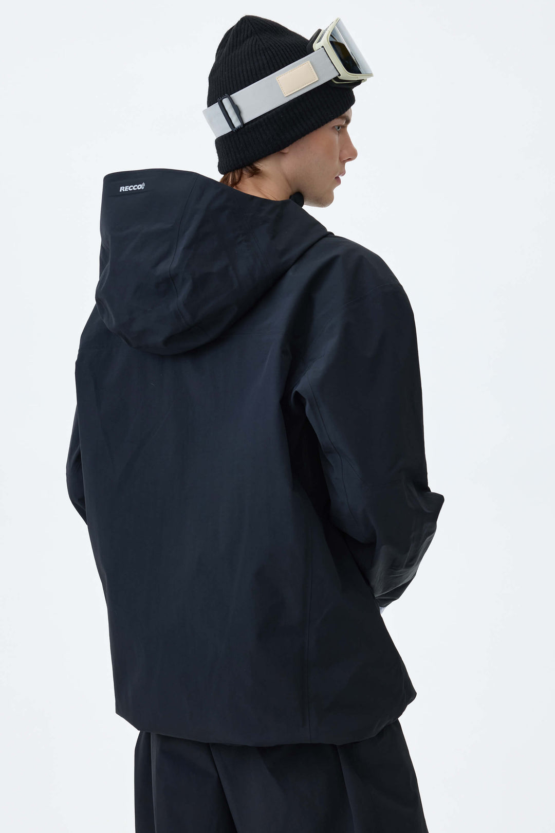 Men's Black Alpine Shield 3L Essential Insulated Ski Jacket