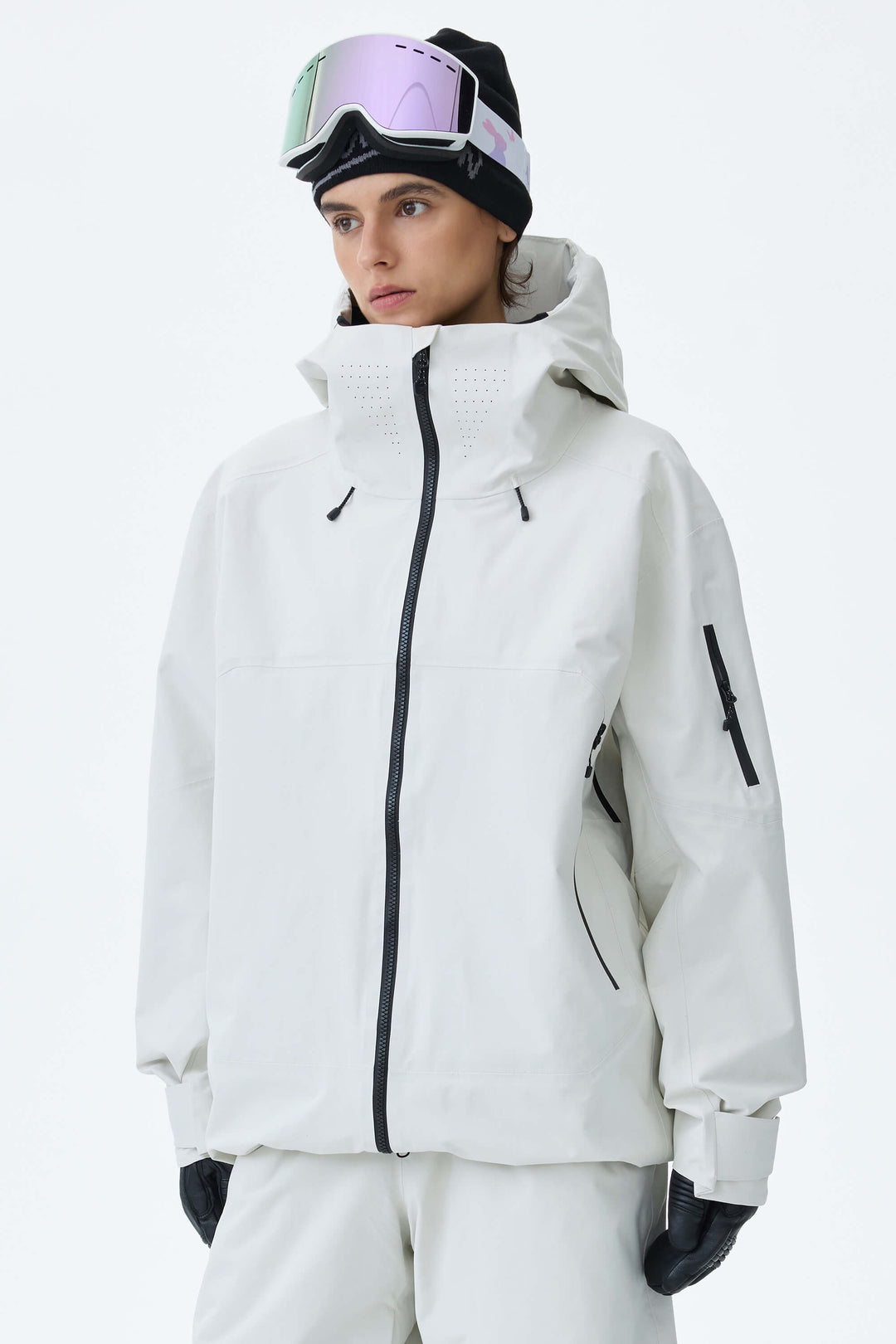 Women's Black Alpine Shield 3L Essential Insulated Ski Jacket