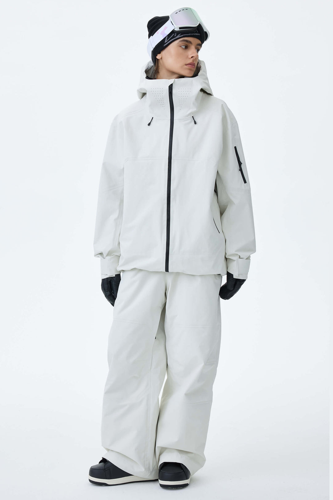 Women's Black Alpine Shield 3L Essential Insulated Ski Jacket