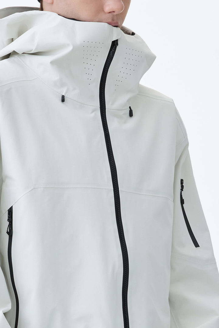 Men's Light Gray Alpine Shield 3L Essential Insulated Ski Jacket