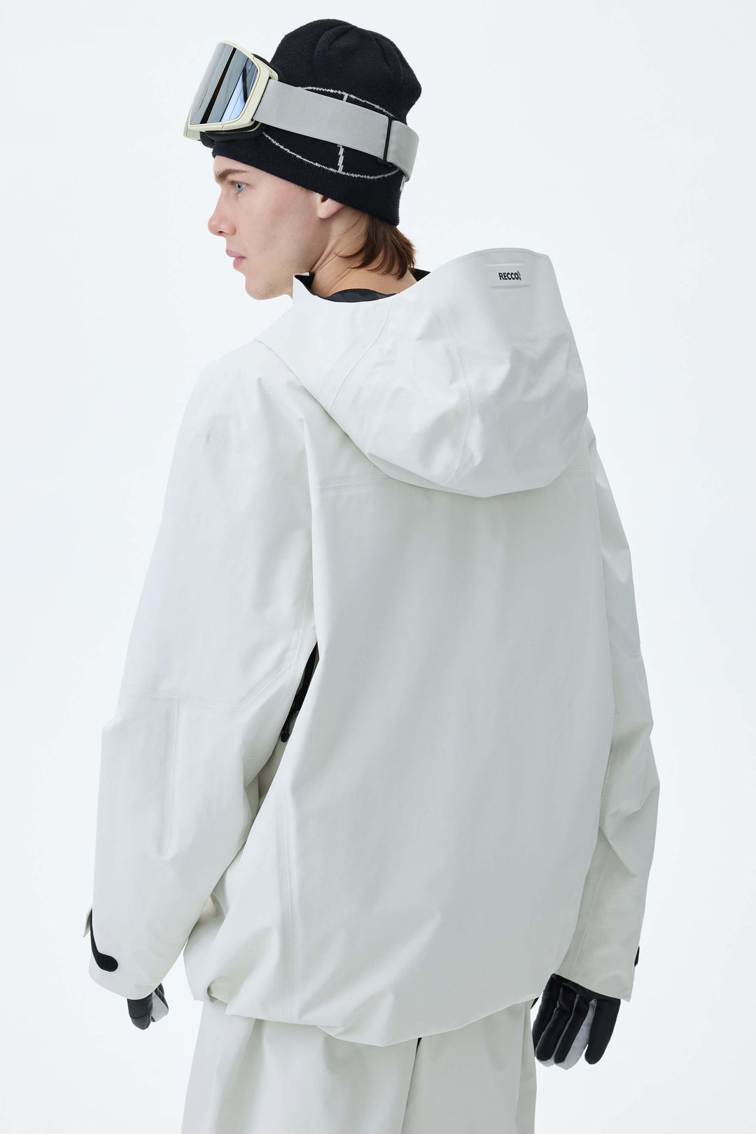 Men's Light Gray Alpine Shield 3L Essential Insulated Ski Jacket