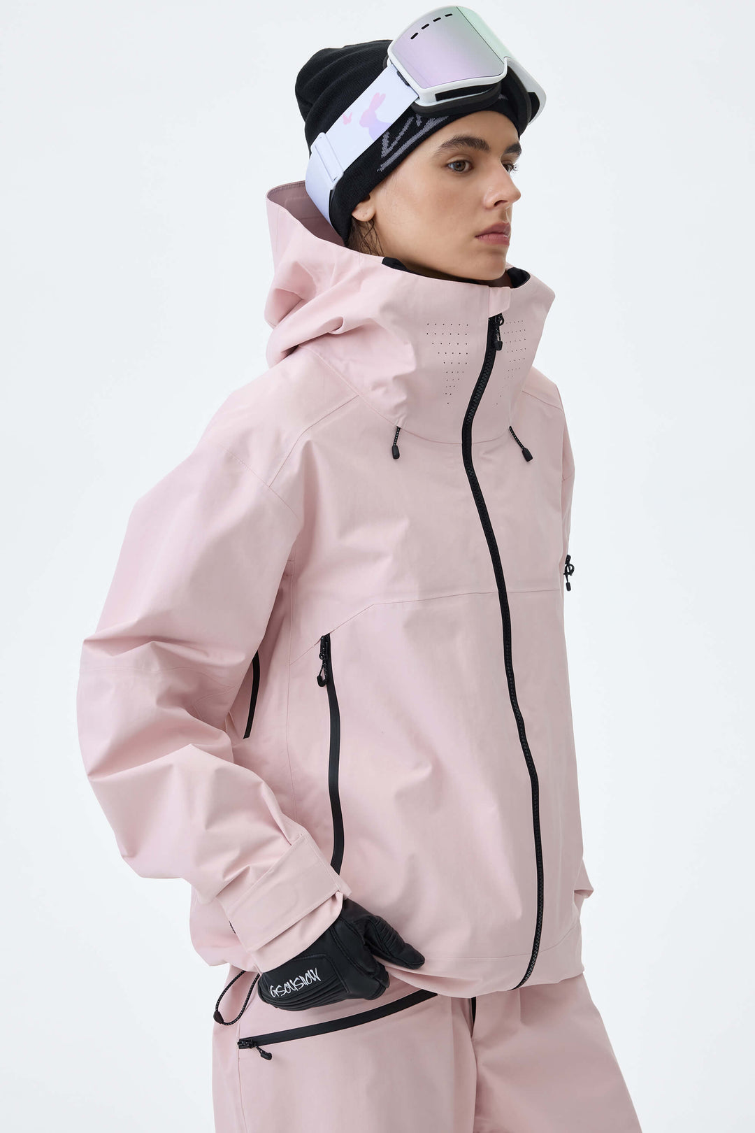 Women's Pink Alpine Shield 3L Essential Insulated Ski Jacket