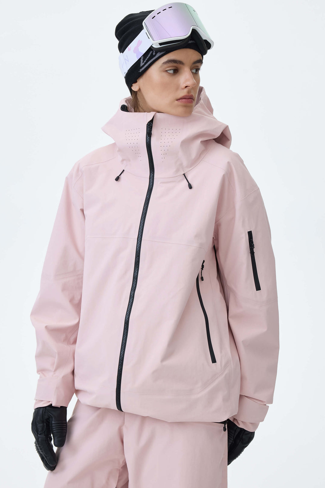 Women's Pink Alpine Shield 3L Essential Insulated Ski Jacket