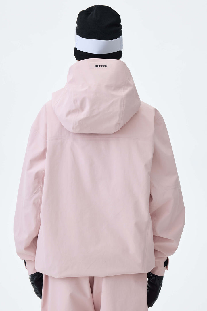 Women's Pink Alpine Shield 3L Essential Insulated Ski Jacket