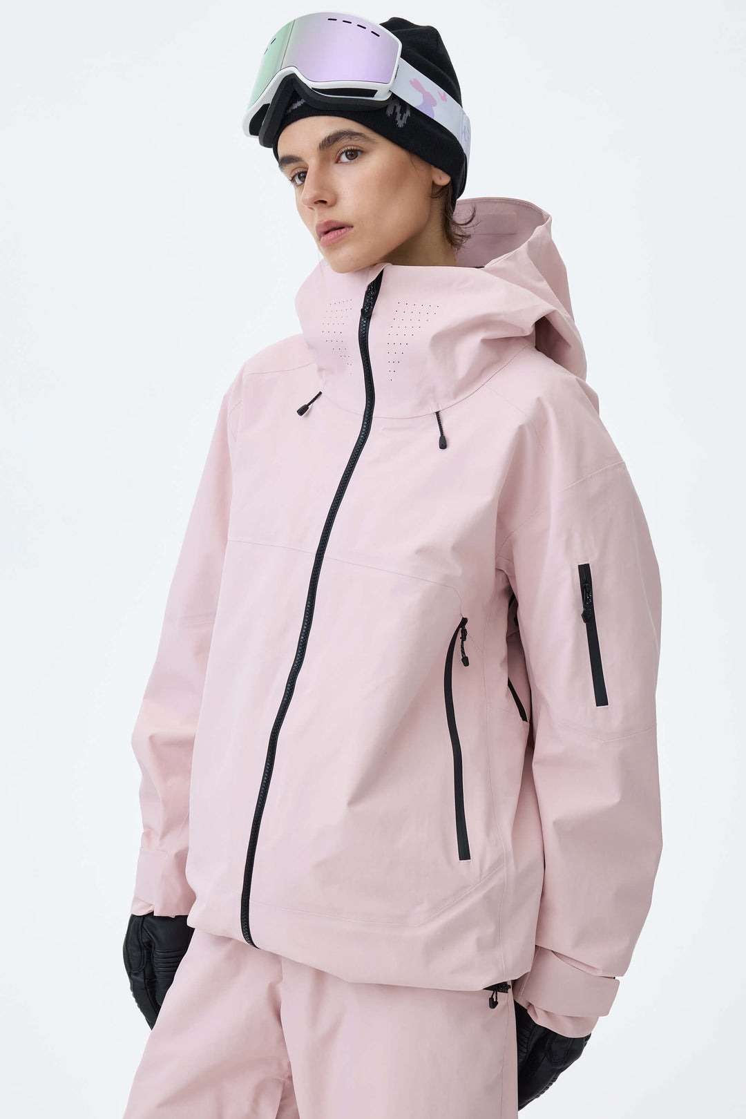 Women's Pink Alpine Shield 3L Essential Insulated Ski Jacket