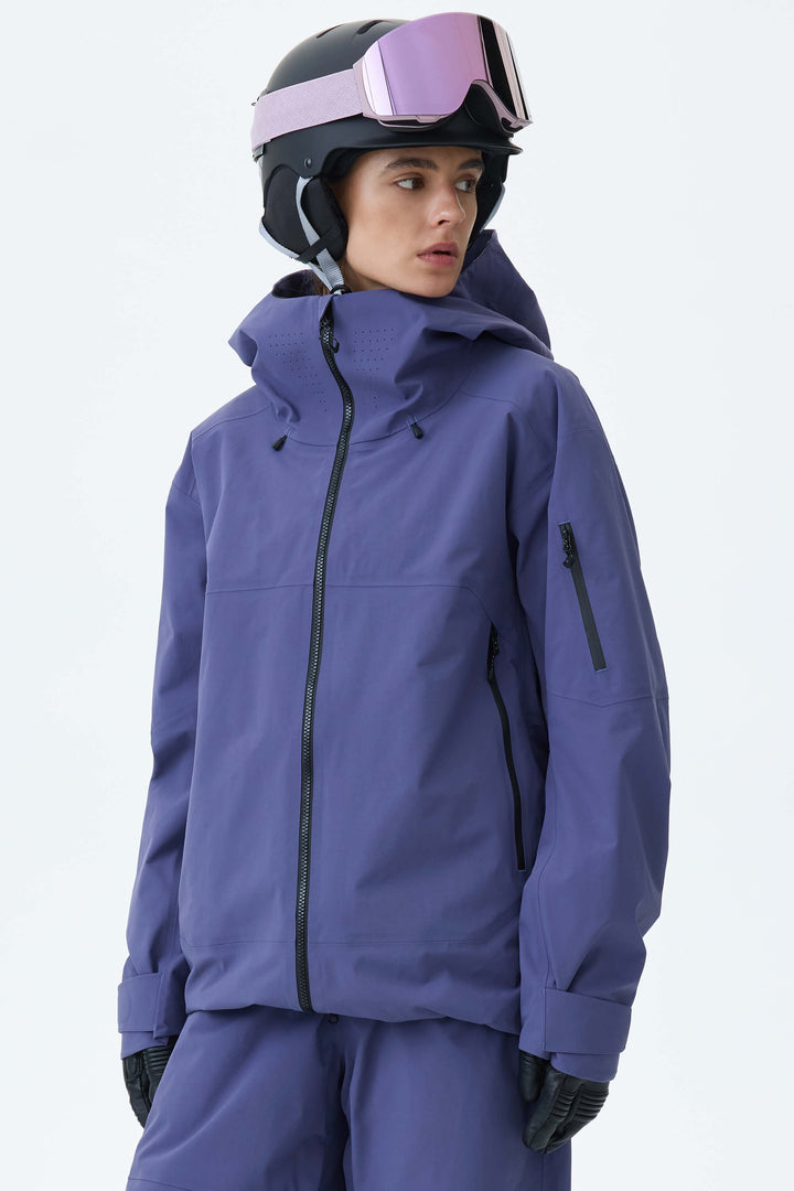 Women's Black Alpine Shield 3L Essential Insulated Ski Jacket