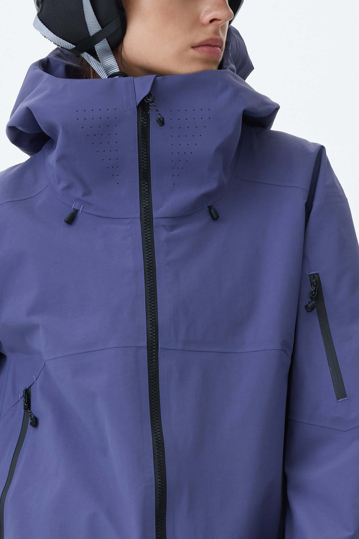 Women's Purple Alpine Shield 3L Essential Insulated Ski Jacket