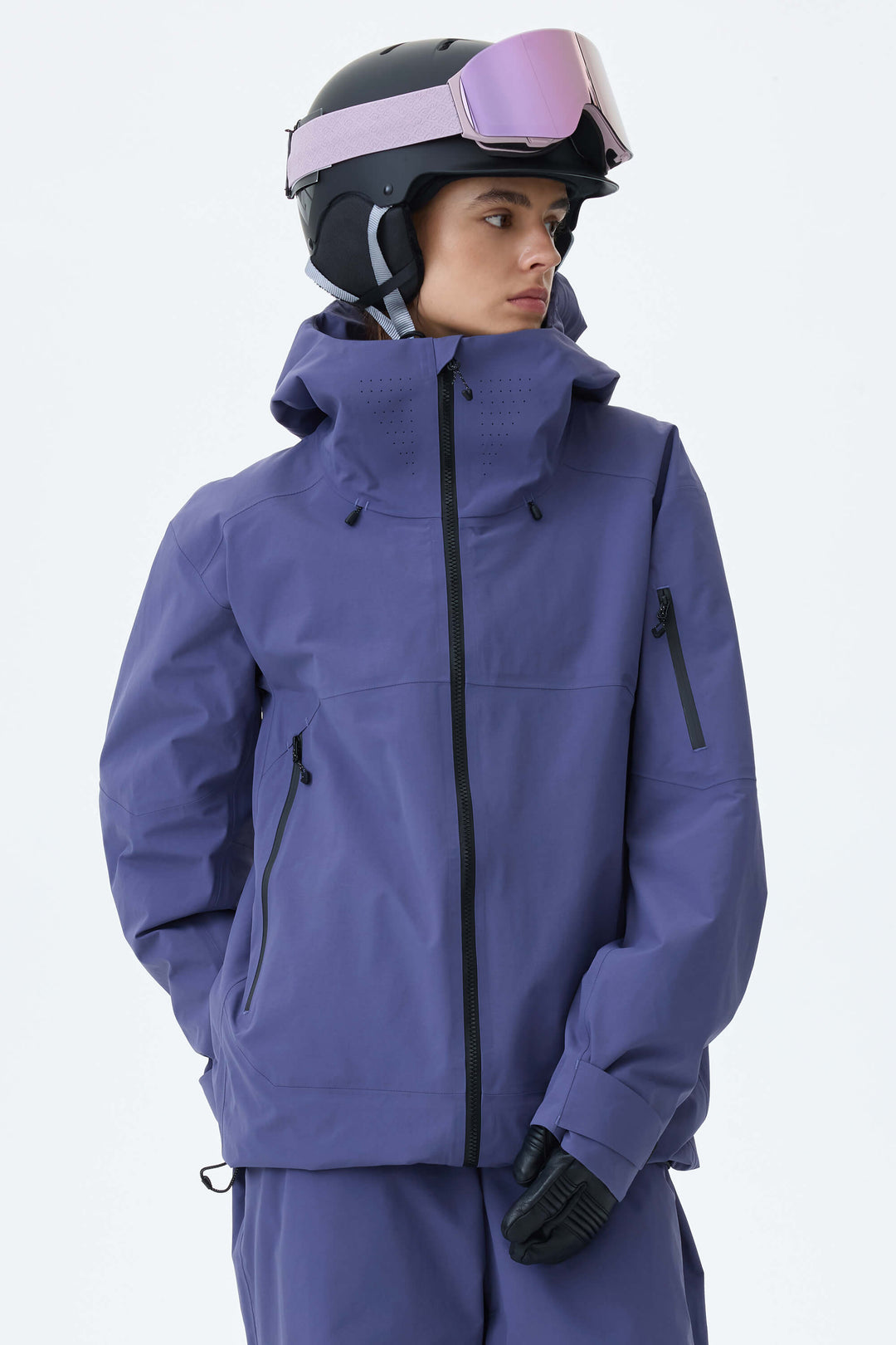 Women's Purple Alpine Shield 3L Essential Insulated Ski Jacket
