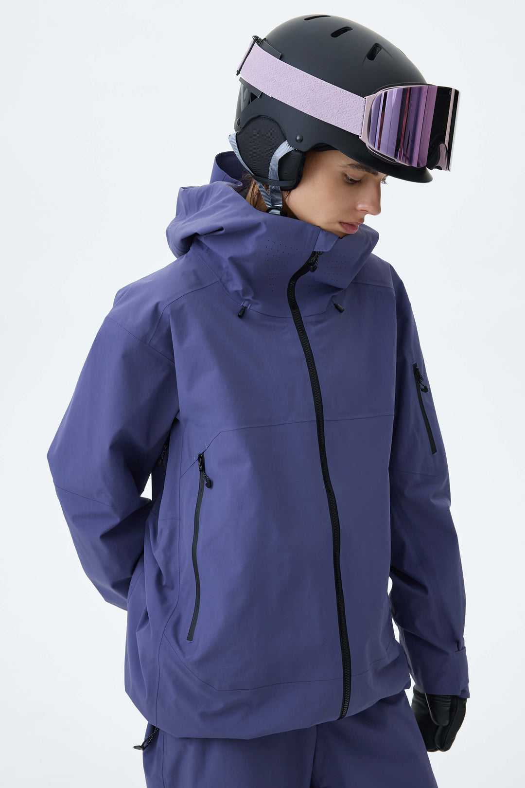 Women's Purple Alpine Shield 3L Essential Insulated Ski Jacket