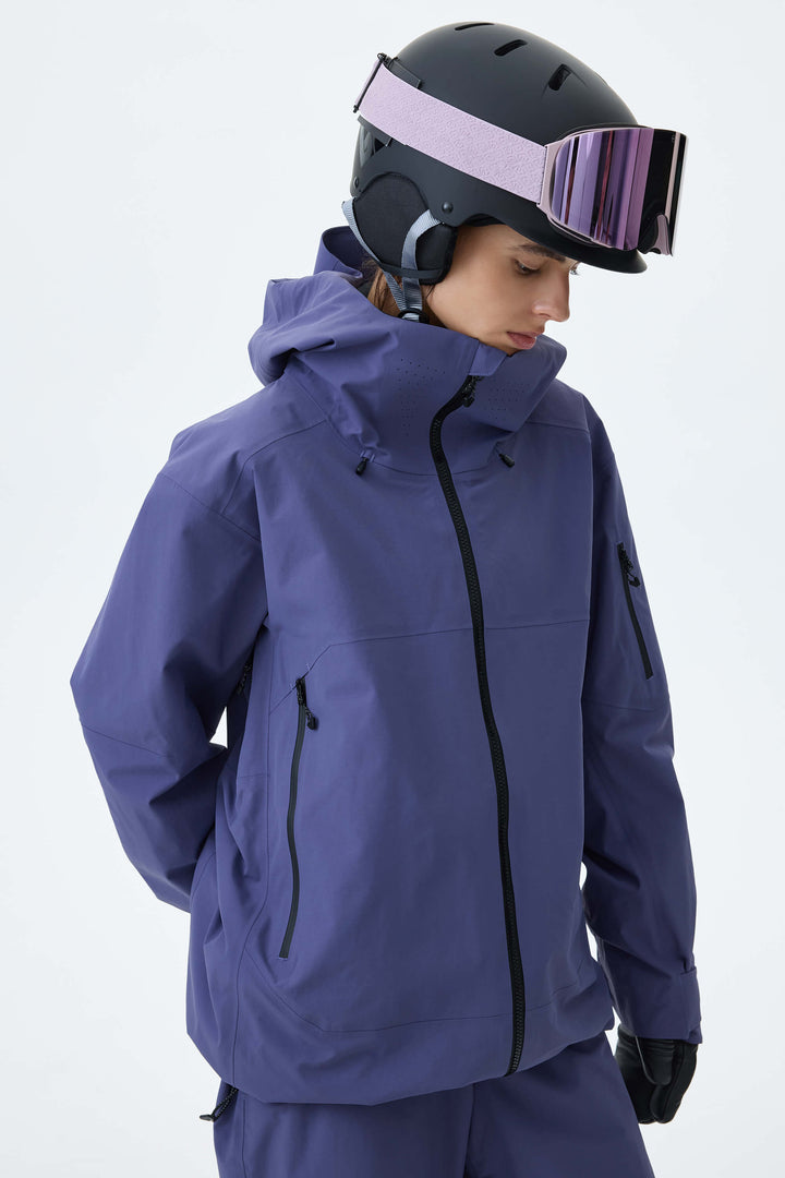 Women's Purple Alpine Shield 3L Essential Insulated Ski Jacket