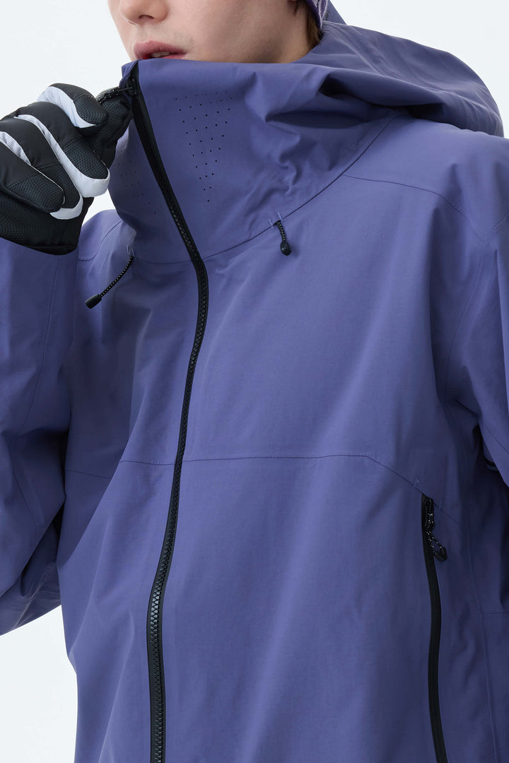 Men's Purple Alpine Shield 3L Essential Insulated Ski Jacket