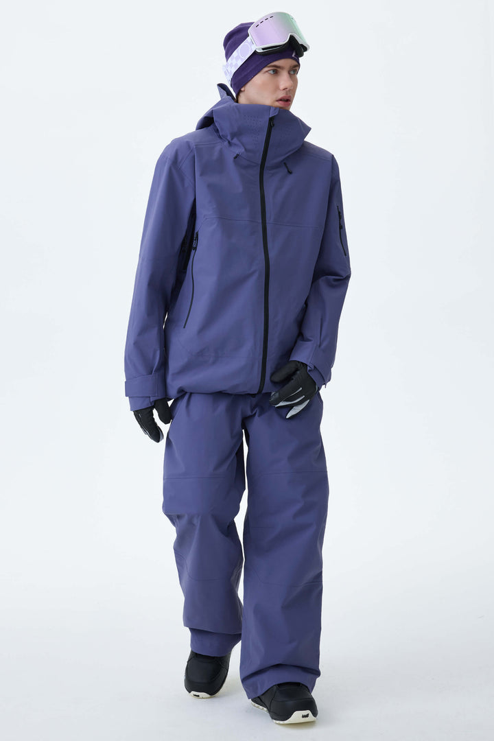 Men's Light Gray Alpine Shield 3L Essential Insulated Ski Jacket