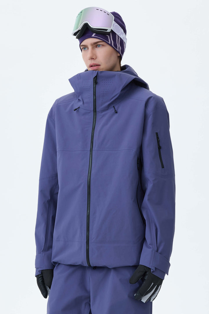Men's Purple Alpine Shield 3L Essential Insulated Ski Jacket